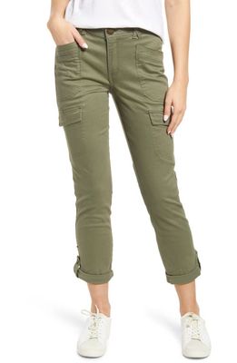 Wit & Wisdom 'Ab'Solution Stretch Cotton Pants in Lipd-Lily Pad