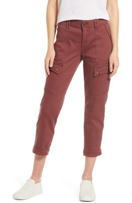 Wit & Wisdom 'Ab'Solution Utility Pants in Burnt Henna