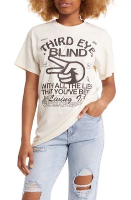 WMG Third Eye Blind Jumper Graphic T-Shirt in Natural