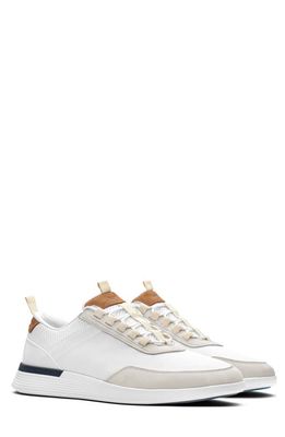 Wolf & Shepherd Crossover™ Victory Trainer Sneaker in White /White