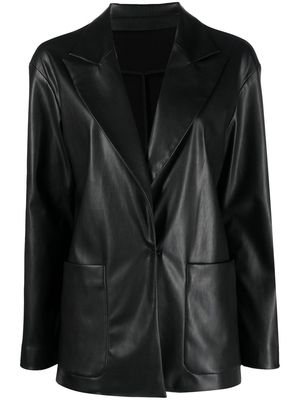 Wolford Body-Lines faux-leather blazer - Black