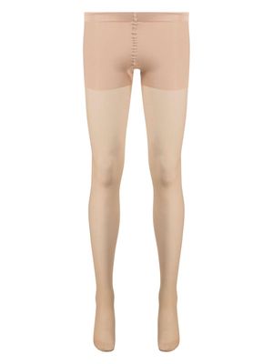 Wolford control-top high-waisted tights - Brown