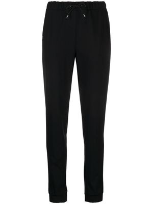Wolford drawstring-fastening tapered-leg trousers - Black