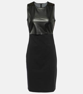 Wolford Faux leather minidress