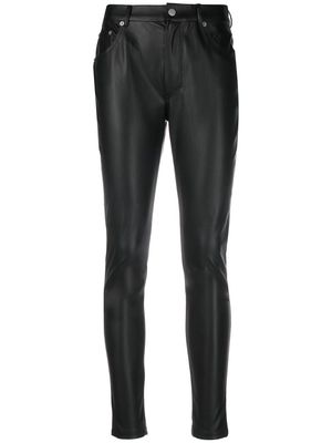 Wolford faux-leather skinny trousers - Black