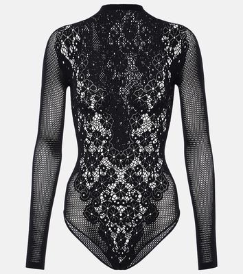 Wolford Floral lace bodysuit