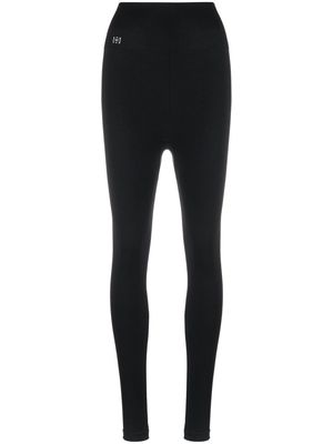 Wolford gathered stretch-jersey leggings - Black