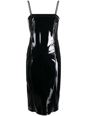 Wolford laytex fitted mini dress - Black