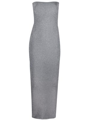 Wolford lurex strapless maxi dress - Grey