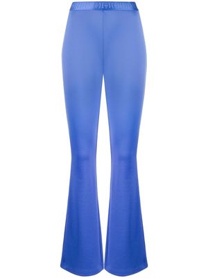 Wolford Mighty 80s flared-leg trousers - Blue