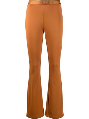 Wolford Mighty 80s flared-leg trousers - Orange