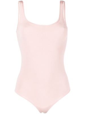 Wolford scoop-neck sleeveless body - Pink