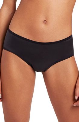 Wolford Sheer Touch Hipster Briefs in Black