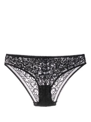 Wolford straight laced brief - Black
