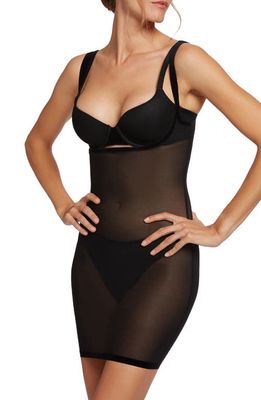 Wolford Tulle Forming Underbust Shaper Dress in Black