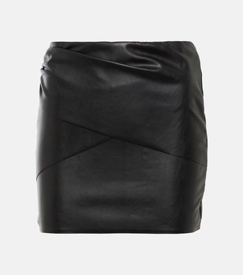 Wolford x N21 faux leather miniskirt