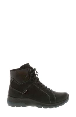 Wolky Ambient Water Resistant Boot in Black Nubuck 