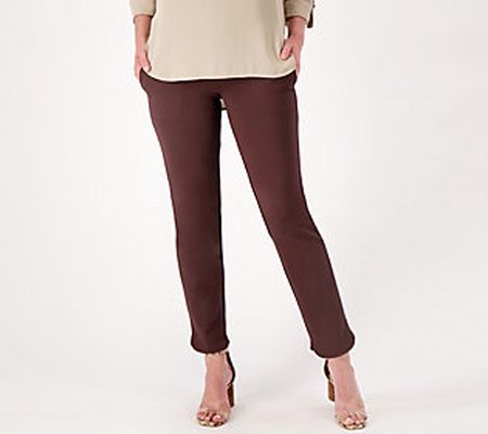 Women with Control Luxe Ponte Tummy Control Tall Ankle