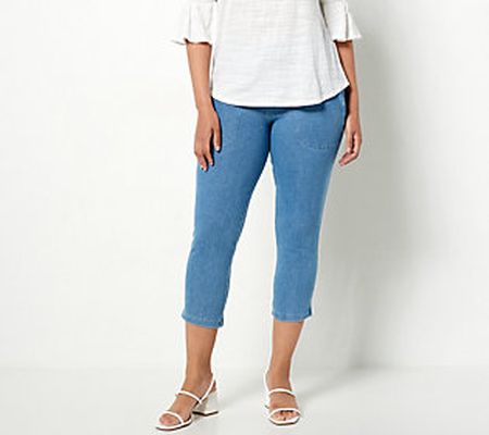 Women with Control Prime Stretch Denim Tall Crop Pants