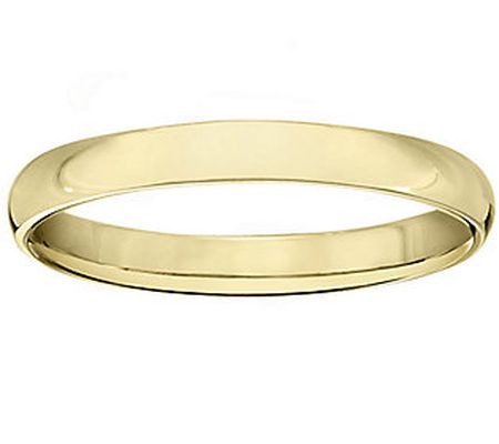 Women's 14K Yellow Gold 3mm Comfort Fit Wedding Band