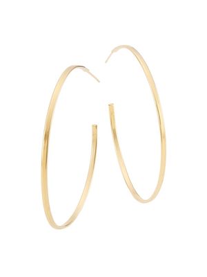Women's 18K Gold-Filled Sherry Skinny Hoop Earrings