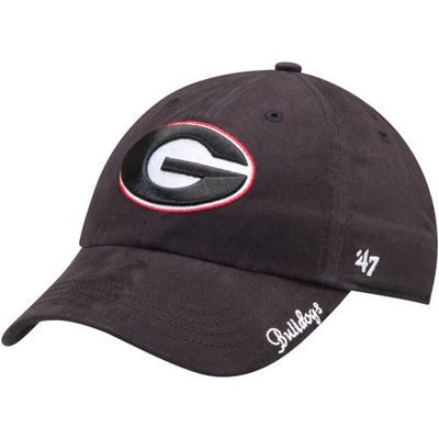 Women's '47 Black Georgia Bulldogs Miata Clean Up Adjustable Hat