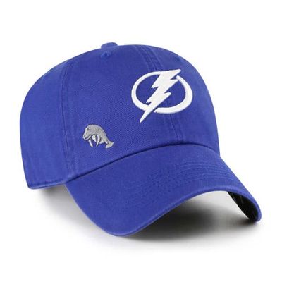 Women's '47 Blue Tampa Bay Lightning Confetti Clean Up Adjustable Hat