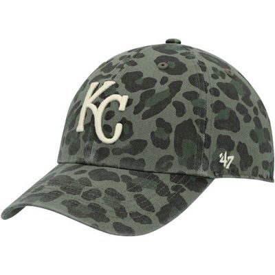 Women's '47 Green Kansas City Royals Bagheera Clean Up Adjustable Hat