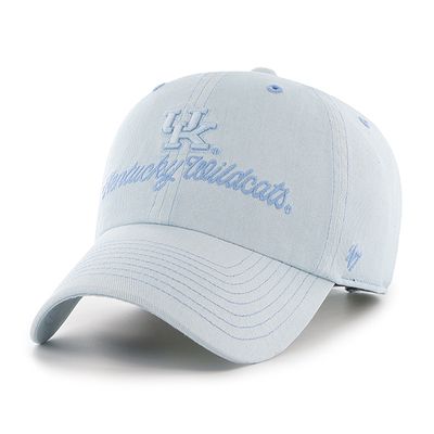 Women's '47 Light Blue Kentucky Wildcats Haze Clean Up Adjustable Hat