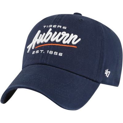 Women's '47 Navy Auburn Tigers Sidney Clean Up Adjustable Hat