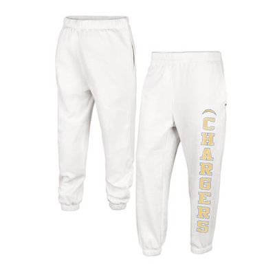 Women's '47 Oatmeal Los Angeles Chargers Harper Joggers