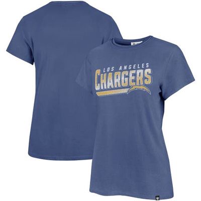 Women's '47 Powder Blue Los Angeles Chargers Pep Up Frankie T-Shirt