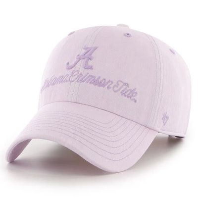 Women's '47 Purple Alabama Crimson Tide Haze Clean Up Adjustable Hat