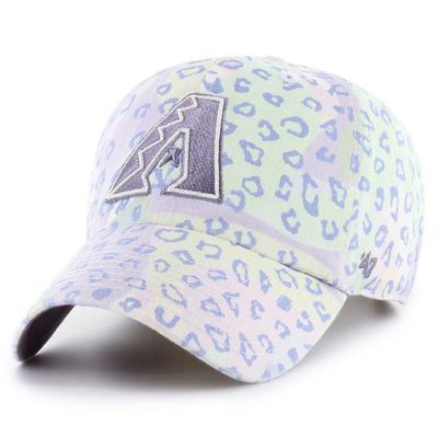 Women's '47 Purple Arizona Diamondbacks Cosmic Clean Up Adjustable Hat