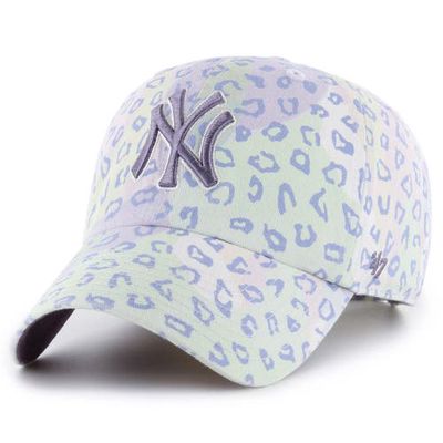 Women's '47 Purple New York Yankees Cosmic Clean Up Adjustable Hat