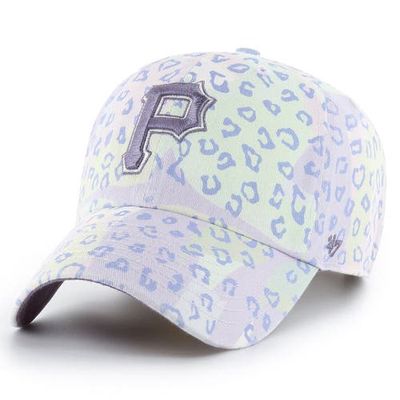 Women's '47 Purple Pittsburgh Pirates Cosmic Clean Up Adjustable Hat