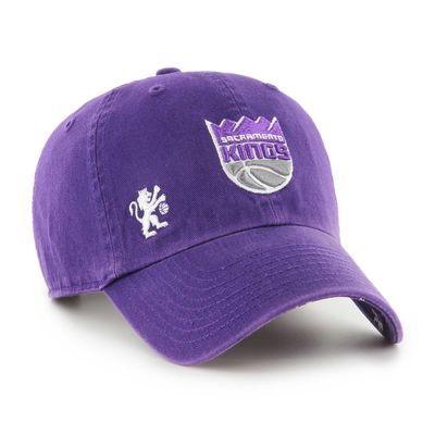 Women's '47 Purple Sacramento Kings Confetti Undervisor Clean Up Adjustable Hat