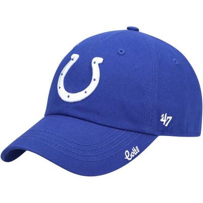 Women's '47 Royal Indianapolis Colts Miata Clean Up Primary Adjustable Hat
