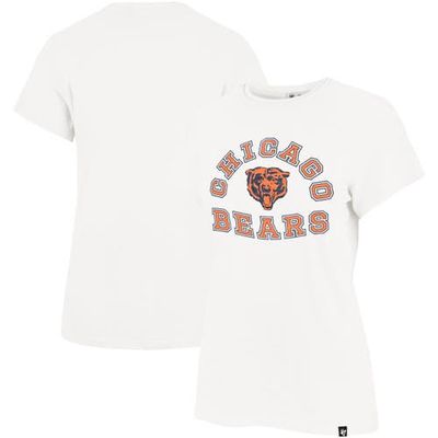 Women's '47 White Chicago Bears Frankie T-Shirt