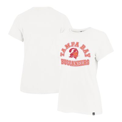 Women's '47 White Tampa Bay Buccaneers Frankie T-Shirt