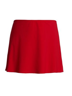 Women's A-Line Skirt - Cherry - Size Small