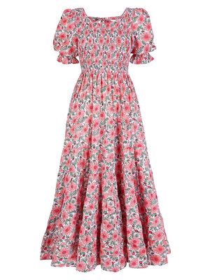 Women's Abigail Dress - Marigold Blush - Size Large