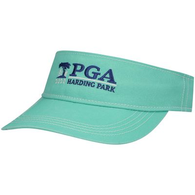 Women's Ahead Mint Green/White 2020 PGA Championship Pigment Dyed Contract Stitch Adjustable Visor