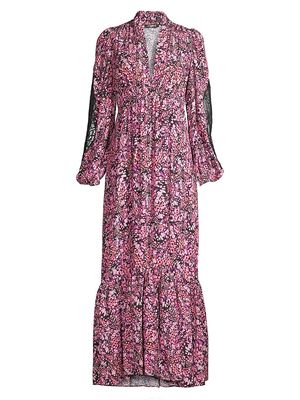 Women's Alexia Floral Maxi Dress - Tulip Multi - Size Medium