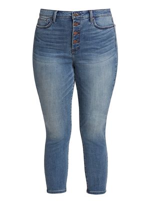 Women's Ami High-Rise Skinny Jeans - Sabina - Size 14 - Sabina - Size 14