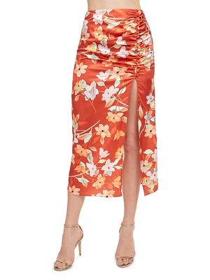 Women's Amore Cover-Up Long Skirt - Spice - Size Small - Spice - Size Small