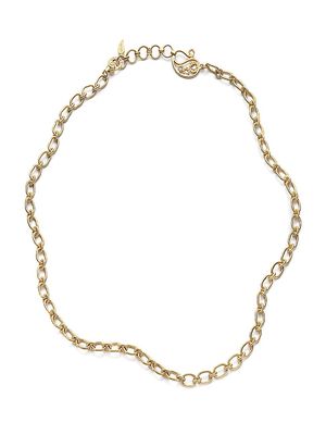 Women's Antiquity 20K Yellow Gold & Diamond Chain Necklace - Gold - Gold