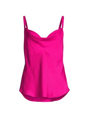 Women's Aurescent Silk Camisole - Aura Pink - Size 8