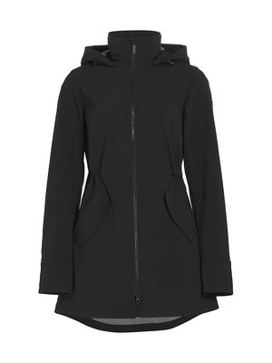 Women's Avery Hooded Jacket - Black - Size XS