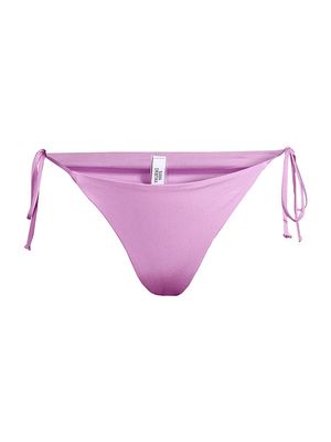 Women's Bahia Triangle Bikini Bottom - Lilac - Size Medium - Lilac - Size Medium